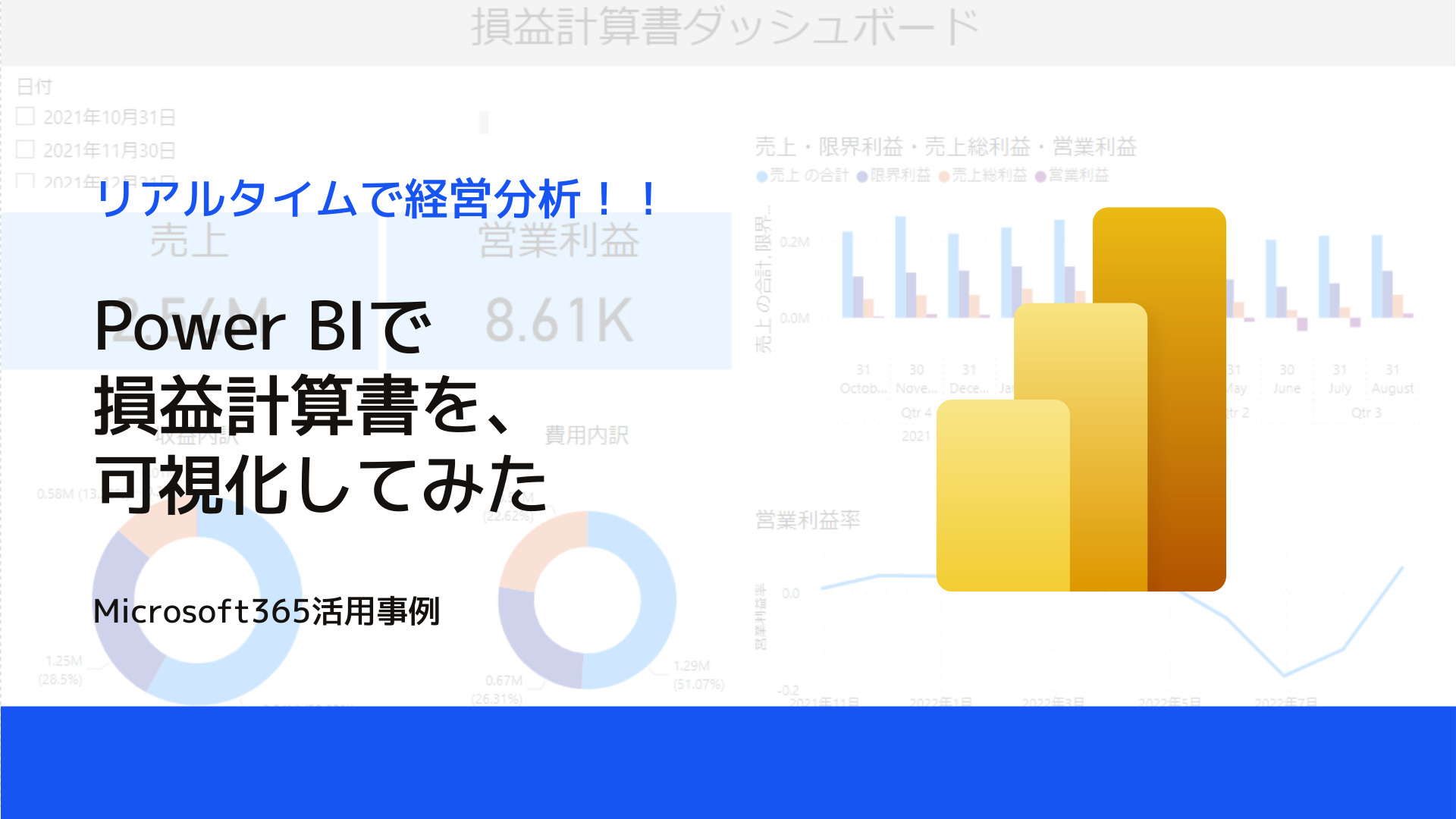 Power BIで損益計算書を可視化してみた | 工場経営ニュース