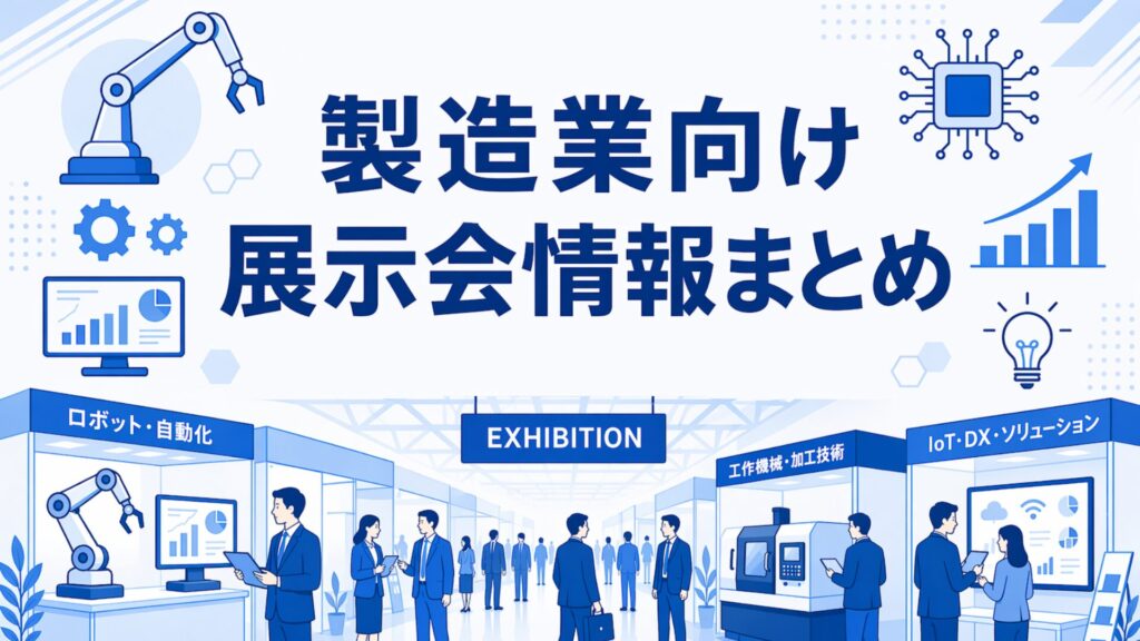 2026年度製造業向け展示会情報まとめ