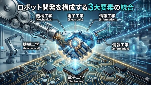 ロボット開発を構成する3大要素の統合