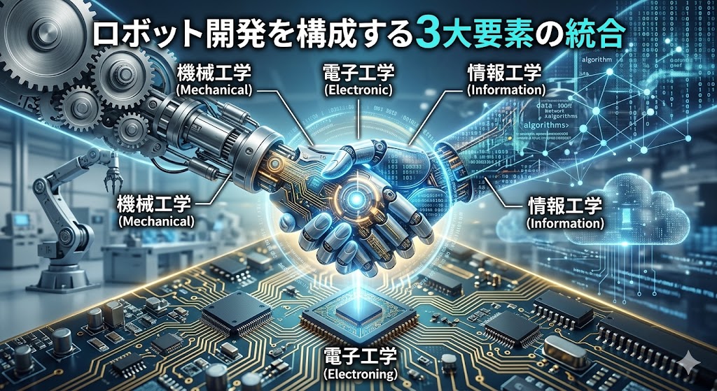 ロボット開発を構成する3大要素の統合