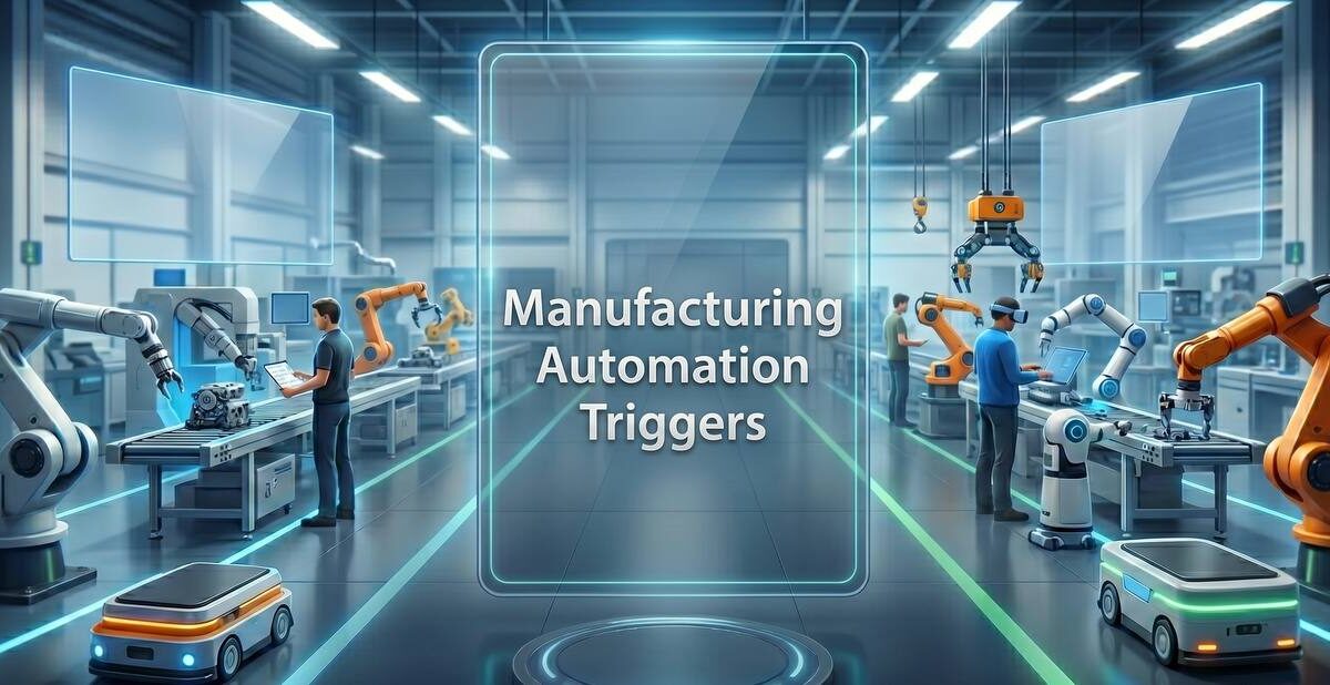 製造現場における自動化のトリガー（課題・環境・安全）の分析